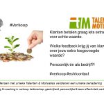 VERKOOP QUOTE – VRAAG VAN VANDAAG 2020-03-02
